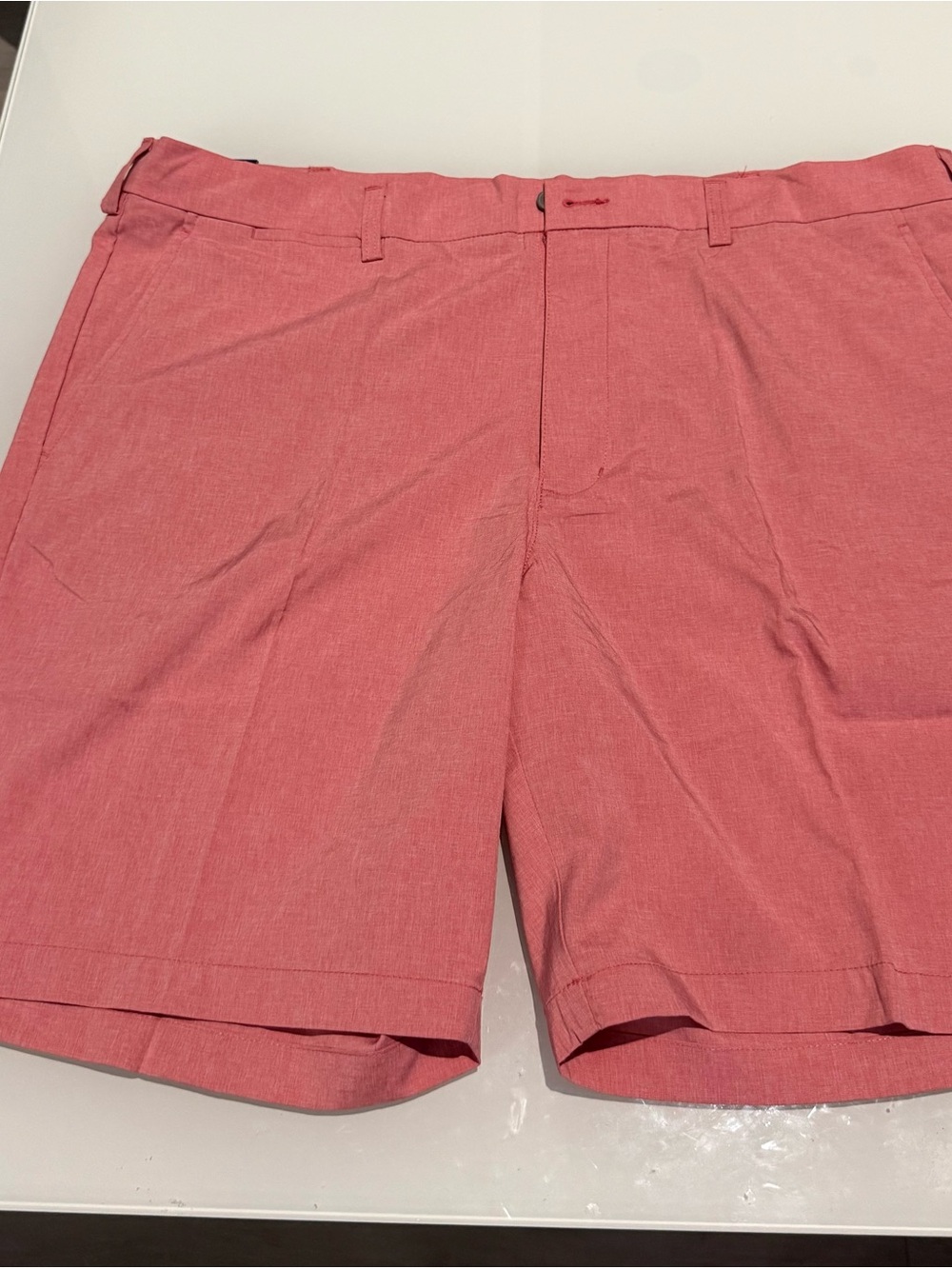 Tour Men's Flat Front Heather Performance Golf Shorts. NWT -W42